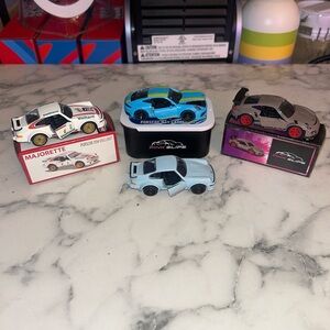 Porsche 1:64 Scale Diecast Toy Car Bundle Lot of 4